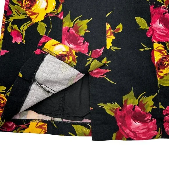 Twenty One Strapless Floral Twill Mini Dress (S) - Picture 5 of 9